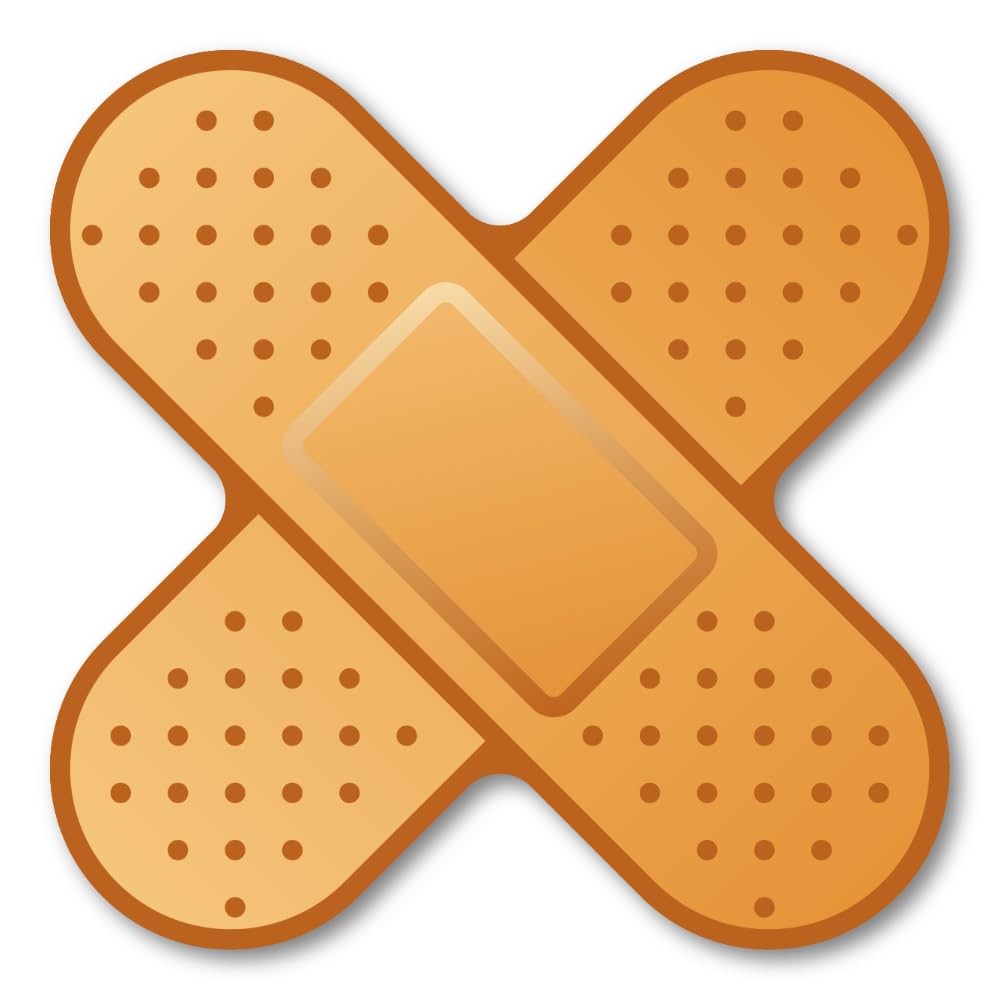 Cross Bandage · 6 inch magnet