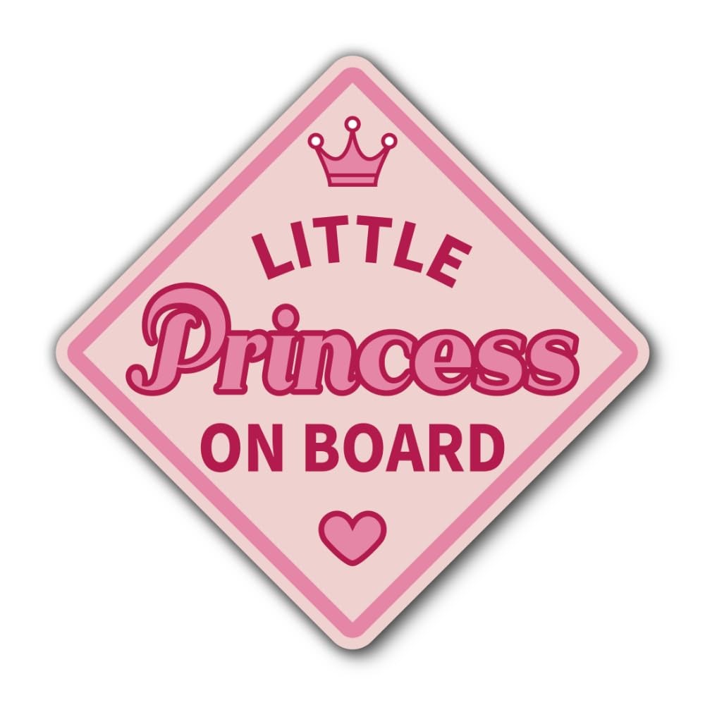Little Princess on Board magnet