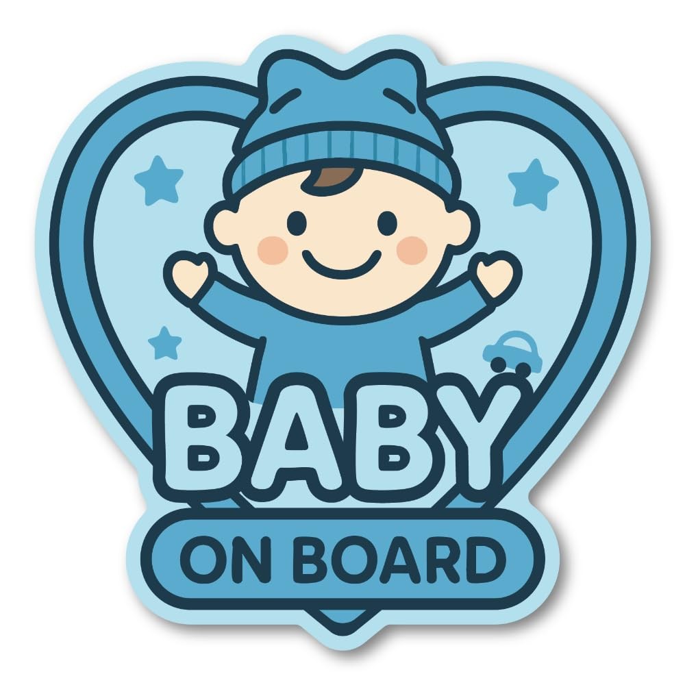Baby Boy Heart magnet