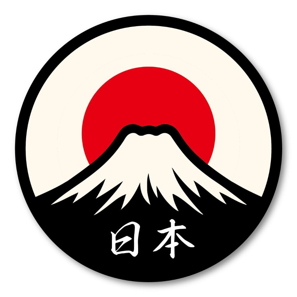 Japan Rising Sun sticker